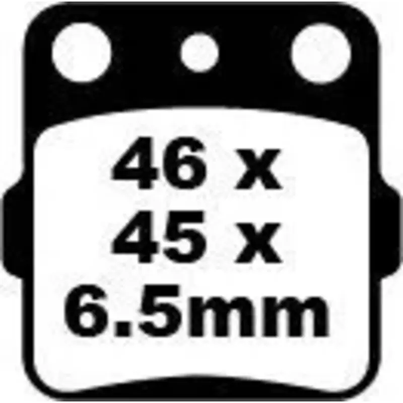 BRAKE PAD FA-TT SERIES CARBON FIBER OFFROAD