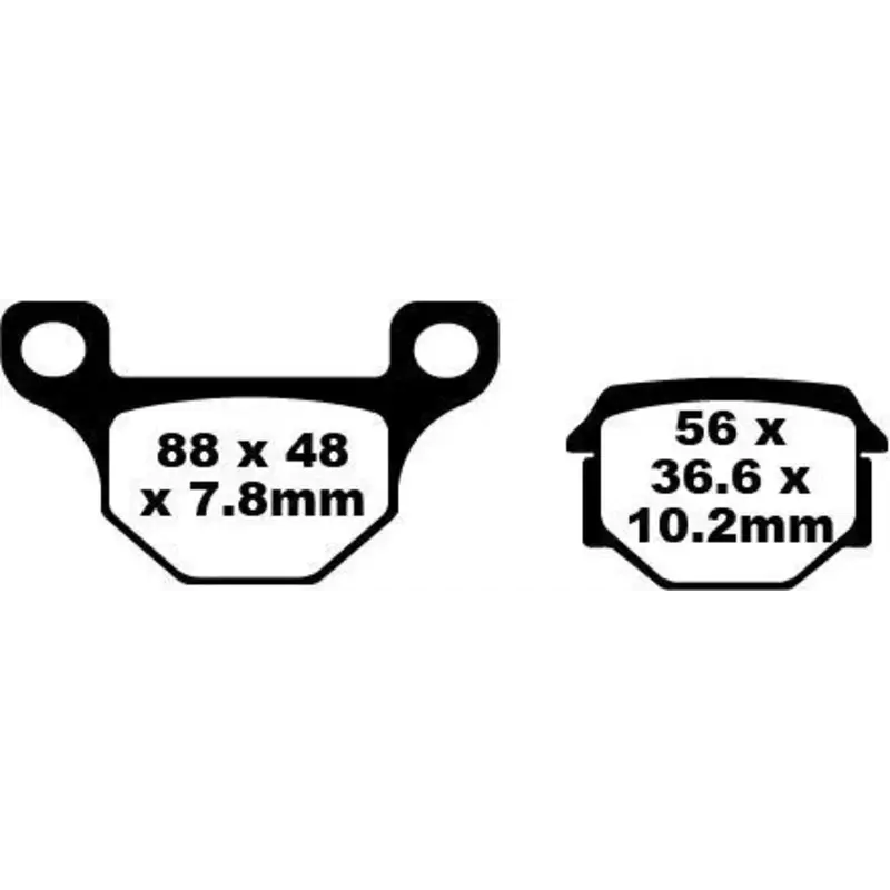 BRAKE PAD FA SERIES ORGANIC
