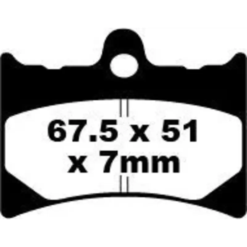 BRAKE PAD FA SERIES ORGANIC