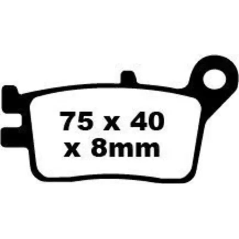 BRAKE PAD FA SERIES ORGANIC