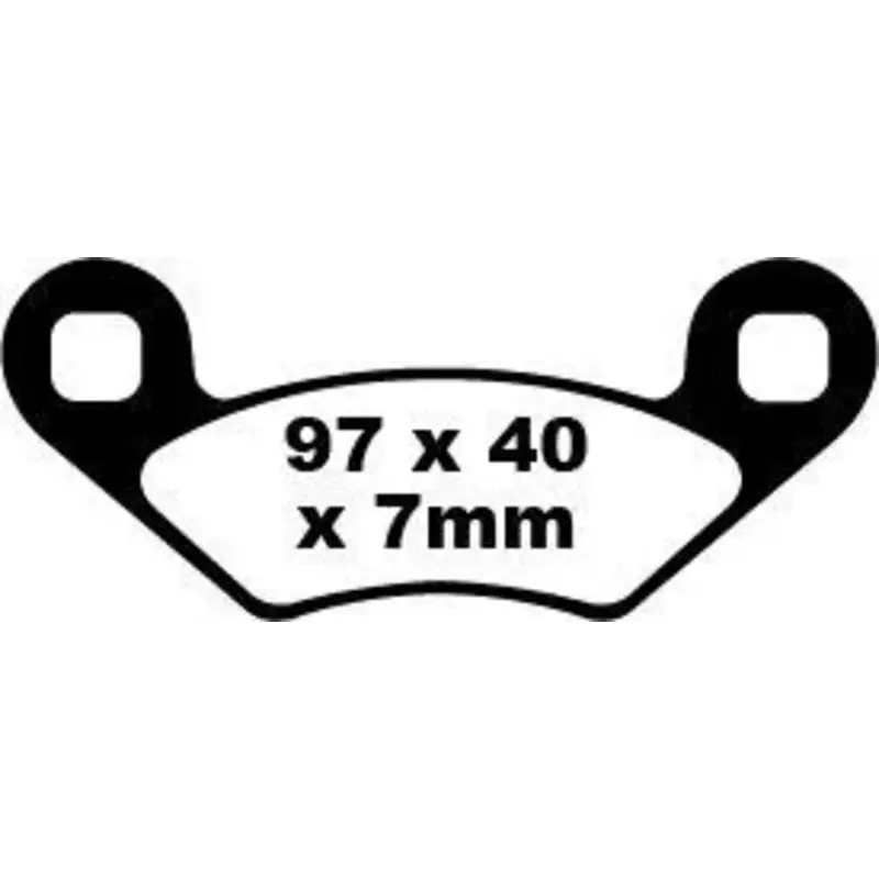 BRAKE PAD FA-TT SERIES CARBON FIBER OFFROAD