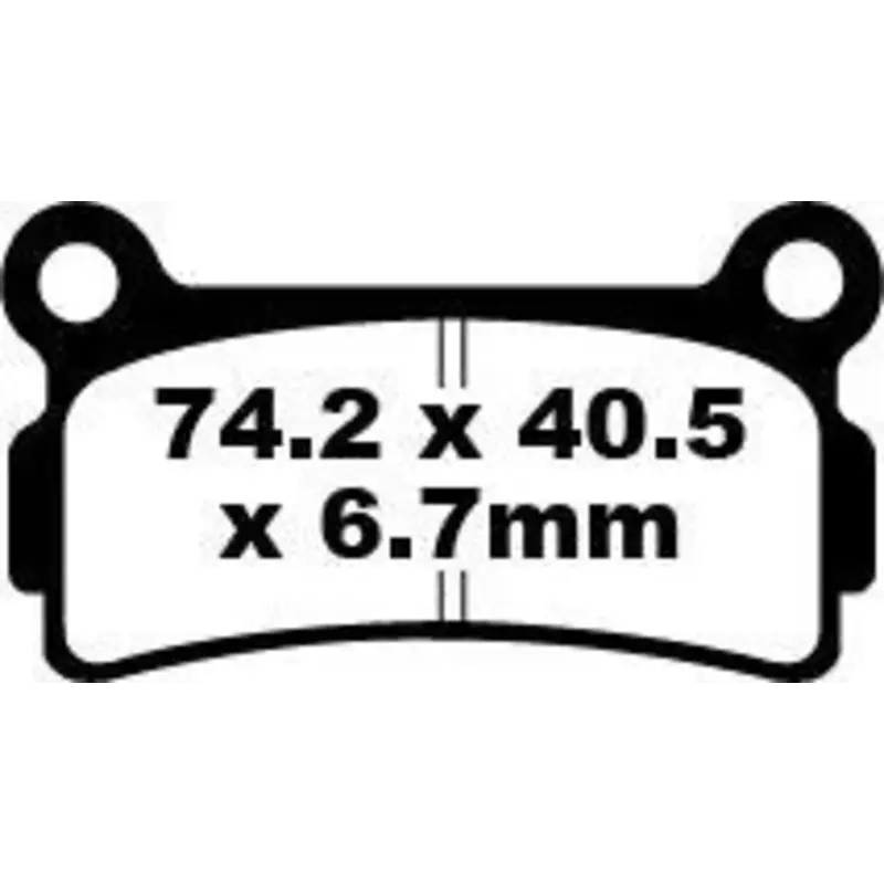 BRAKE PAD FA SERIES ORGANIC