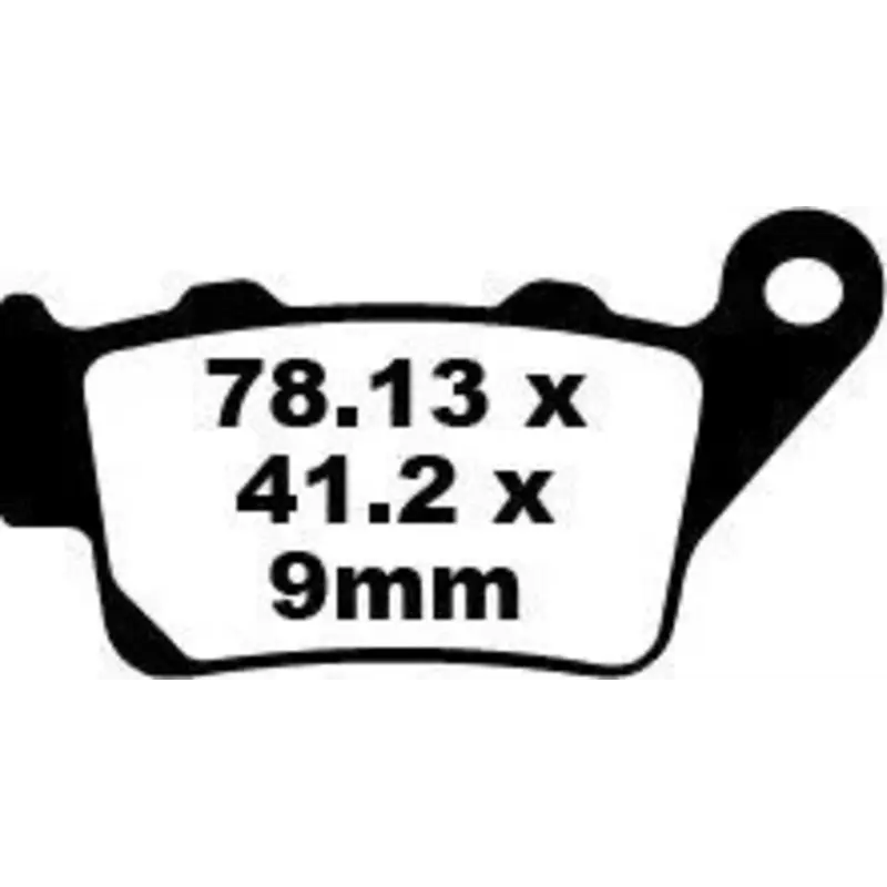 BRAKE PAD FA SERIES ORGANIC