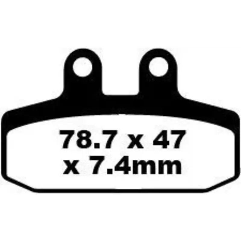 BRAKE PAD FA SERIES ORGANIC