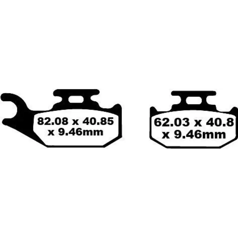 BRAKE PAD FA-TT SERIES CARBON FIBER