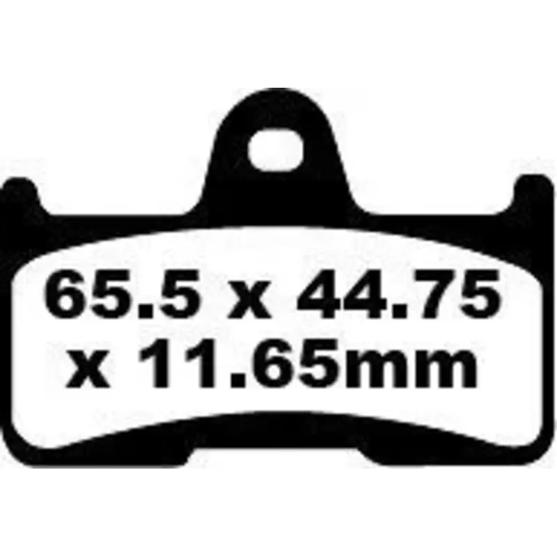 BRAKE PAD FA-TT SERIES CARBON FIBER