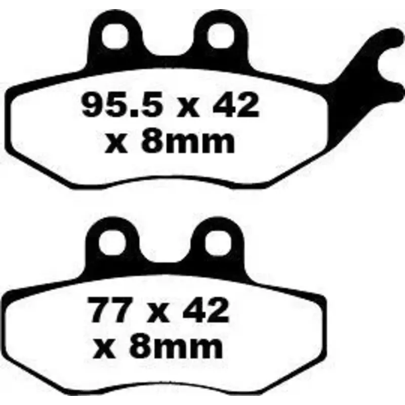 BRAKE PAD FA SERIES ORGANIC