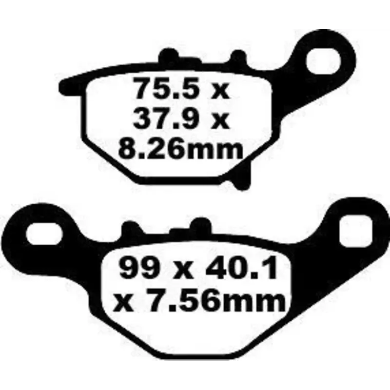 BRAKE PAD FA-TT SERIES CARBON FIBER