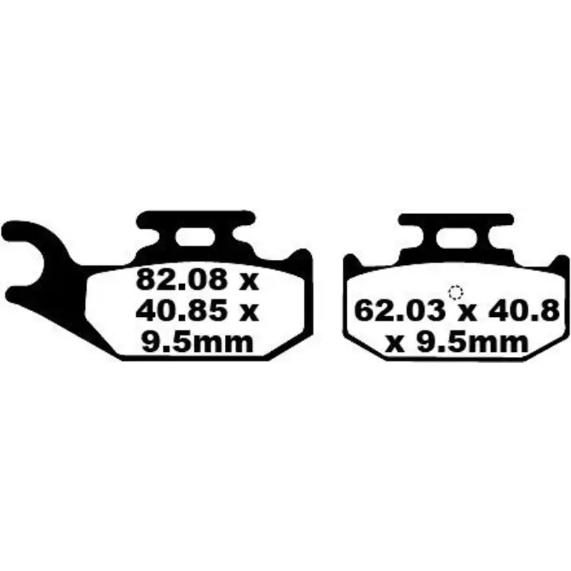 BRAKE PAD FA-TT SERIES CARBON FIBER OFFROAD
