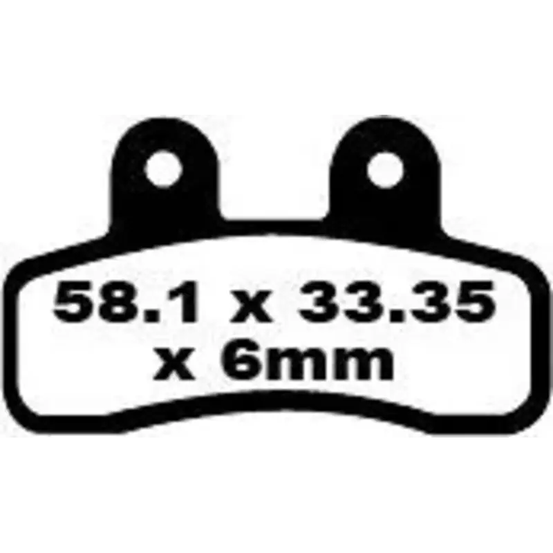 BRAKE PAD FA SERIES ORGANIC