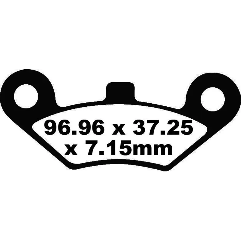 BRAKE PAD FA-TT SERIES CARBON FIBER