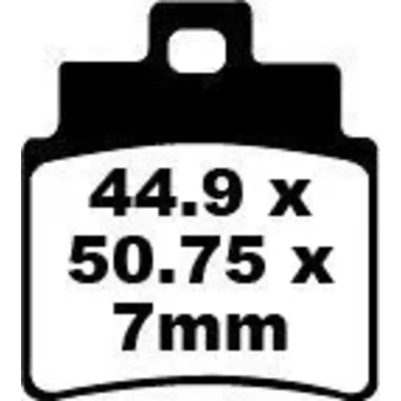 BRAKE PAD SFA SERIES ORGANIC