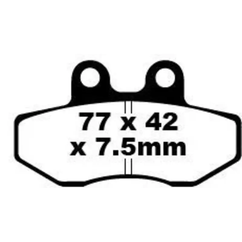 BRAKE PAD FA SERIES ORGANIC