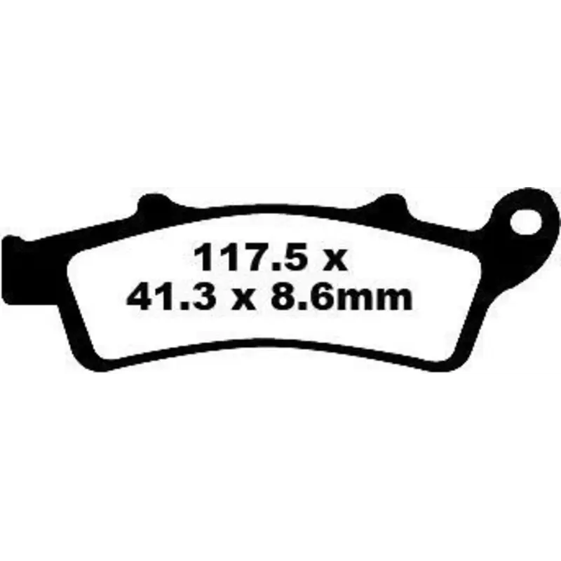 BRAKE PAD SFA-HH SERIES SINTERED METAL