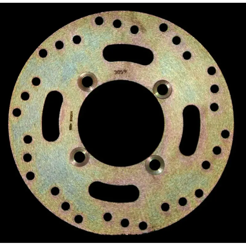 BRAKE ROTOR HPSR SERIES SOLID ROUND REAR
