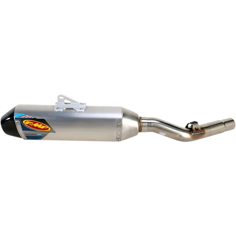 FACTORY 4.1 RCT SLIP-ON MUFFLER S/S ALUMINUM & CARBON NATURAL Kawasaki