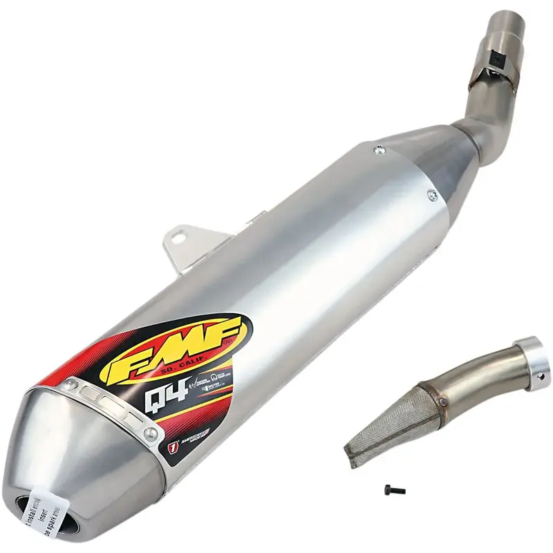 Q4 HEX SLIP-ON MUFFLER ALUMINUM Honda