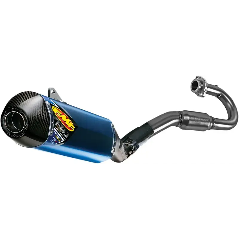 FACTORY 4.1 RCT + POWERBOMB SYSTEM STAINLESS STEEL & TITANIUM BLUE ANODIZED Yamaha