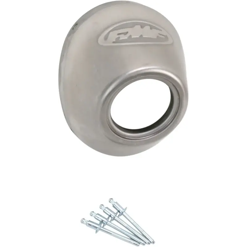POWERCORE 4 /Q4 STAINLESS STEEL STRAIGHT CUT END CAP