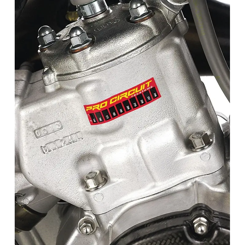 THEMPERATURE STRIPS ENGINE HEAT