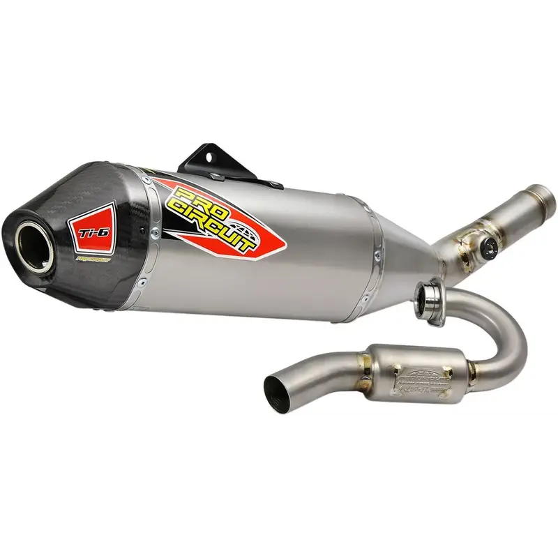 EXHAUST SYSTEM TI-6 TITANIUM WITH CARBON END CAP