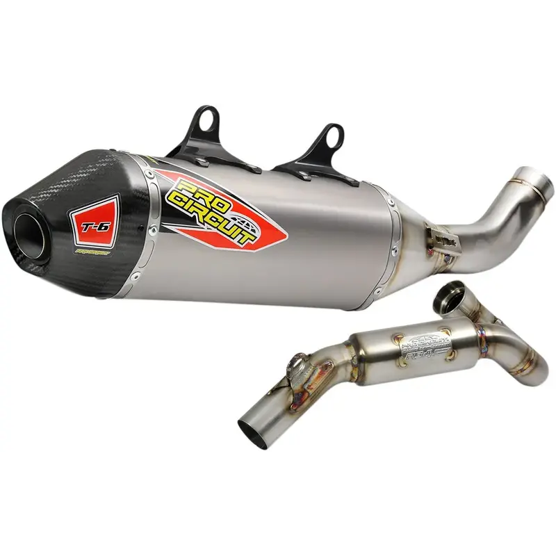 T-6 STAINLESS SYSTEM W/TITANIUM SHELL/CARBON END-CAP