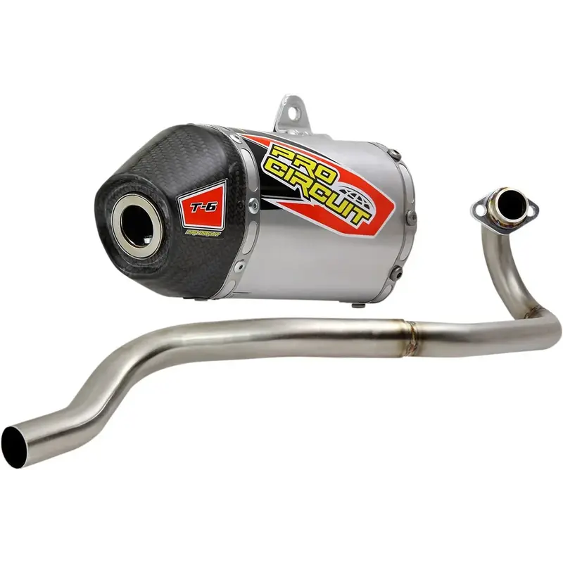 EXHAUST T6 SS CF CAP SA