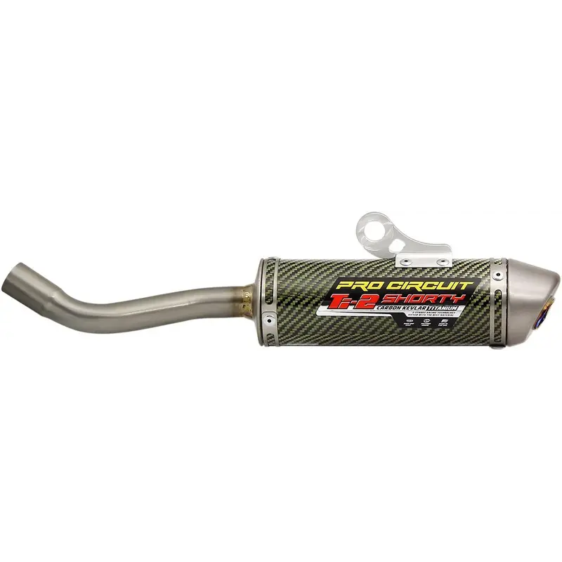 MUFFLER/SILENCER TI-2 SHORTY CARBON KEVLAR TITANIUM