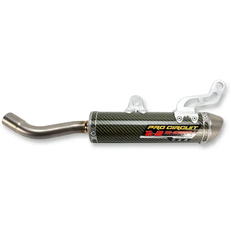 MUFFLER/SILENCER TI-2 SHORTY CARBON KEVLAR TITANIUM