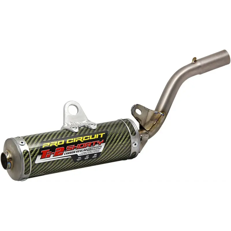 MUFFLER/SILENCER TI-2 SHORTY CARBON KEVLAR TITANIUM