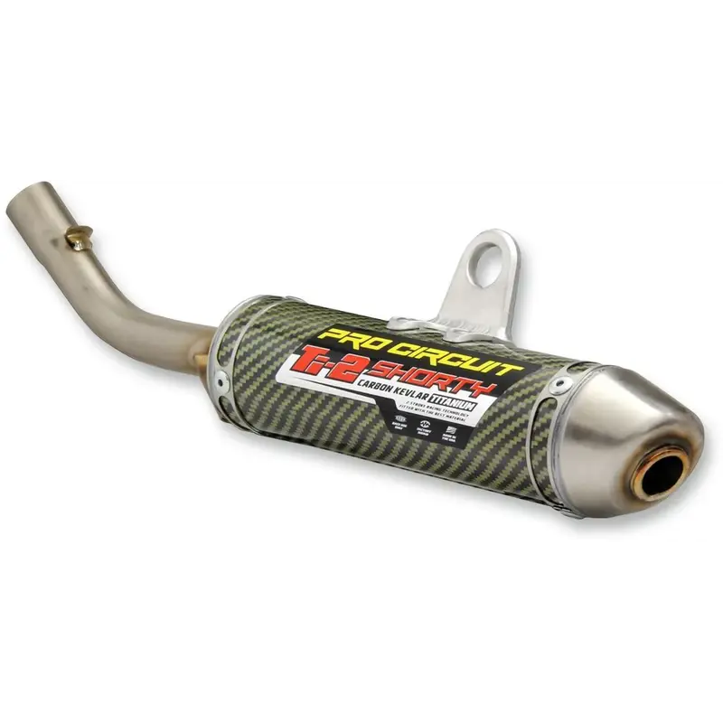 MUFFLER/SILENCER TI-2 SHORTY CARBON KEVLAR TITANIUM
