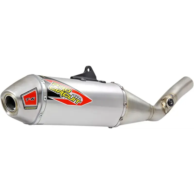 SLIP-ON MUFFLER/SILENCER T-6 STAINLESS STEEL ALUMINIUM