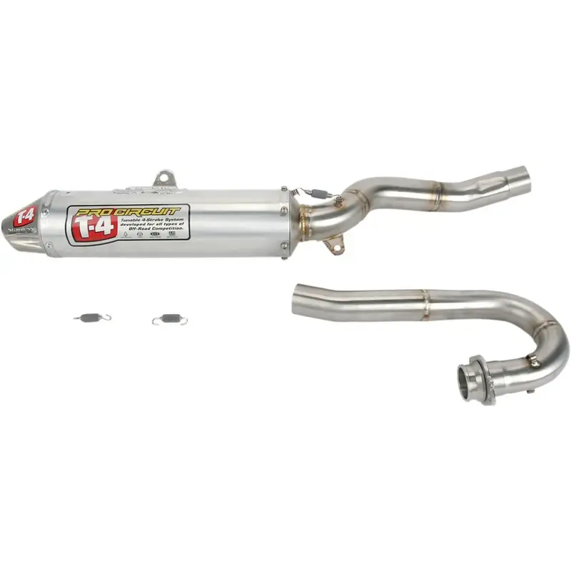 EXHAUST SYSTEM T-4 STAINLESS ALUMINIUM ATV