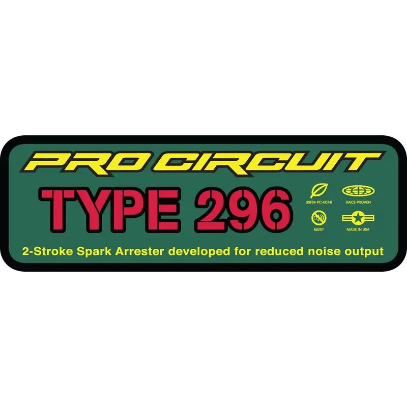 DECAL LOGO STICKER TYPE 296
