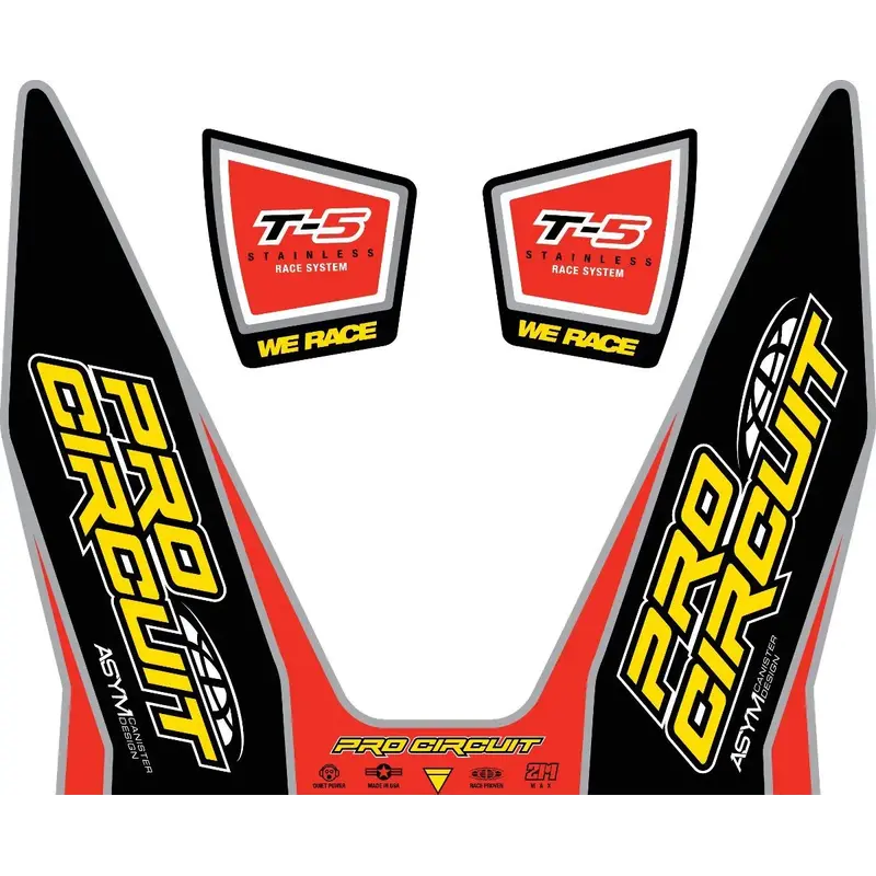 DECAL LOGO STICKER KIT T-5