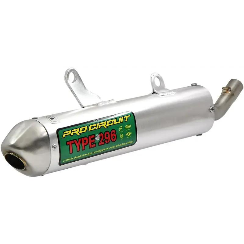 MUFFLER/SILENCER TYPE 296 WITH SPARK ARRESTOR