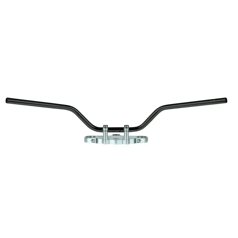 HANDLEBAR CLASSIC HIGH STEEL 22 BLACK
