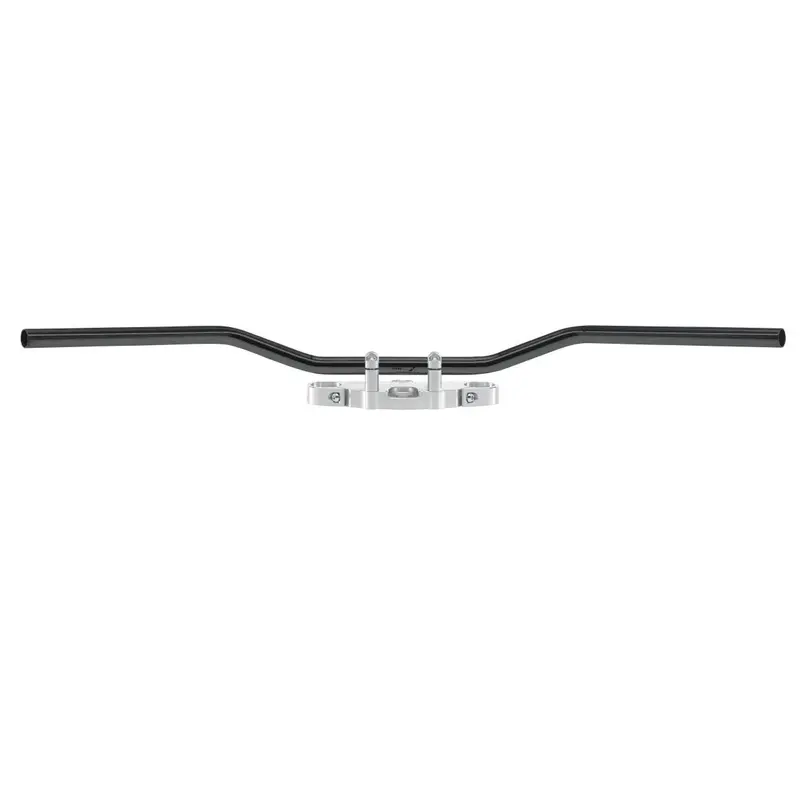 HANDLEBAR FLYERBAR STEEL 25.4 BLACK, CABLE INDENT