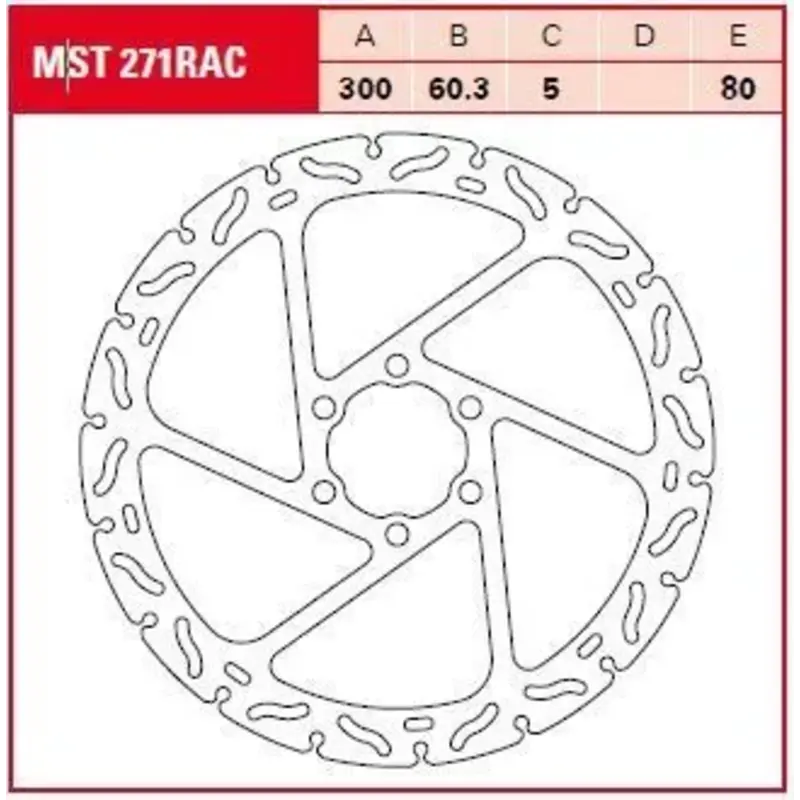 BRAKE ROTOR NON-FLOATING RAC-DESIGN