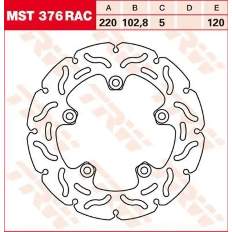 BRAKE ROTOR NON-FLOATING RAC-DESIGN