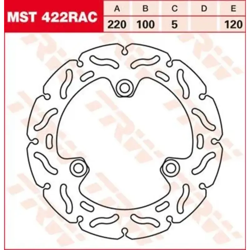 BRAKE ROTOR NON-FLOATING RAC-DESIGN