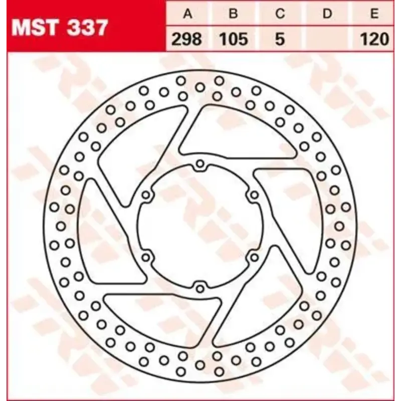 BRAKE ROTOR FIXED ROUND