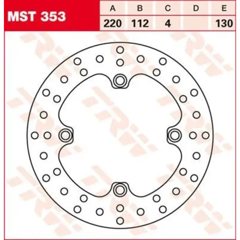 BRAKE ROTOR FIXED ROUND