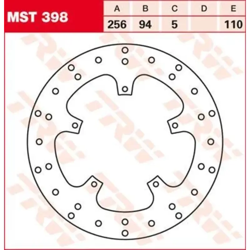 BRAKE ROTOR FIXED ROUND