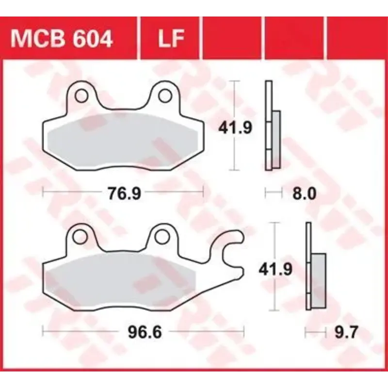 BRAKE PAD ALLROUND ORGANIC