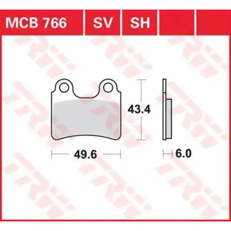 BRAKE PAD ALLROUND ORGANIC