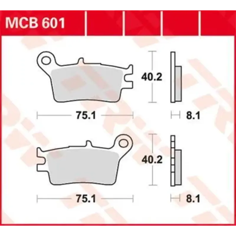 BRAKE PAD ALLROUND ORGANIC
