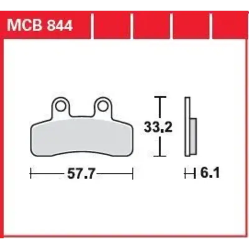 BRAKE PAD ALLROUND ORGANIC STANDARD