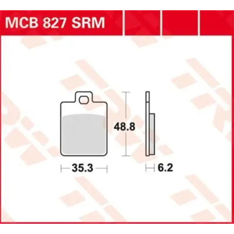 BRAKE PAD EC-ORGANIC SCOOTER