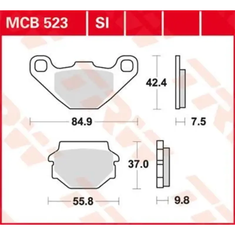 BRAKE PAD SI SINTER OFFROAD
